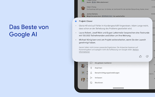 Google Chat Screenshot
