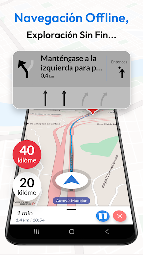 Captura de pantalla de Offline Map Navigation