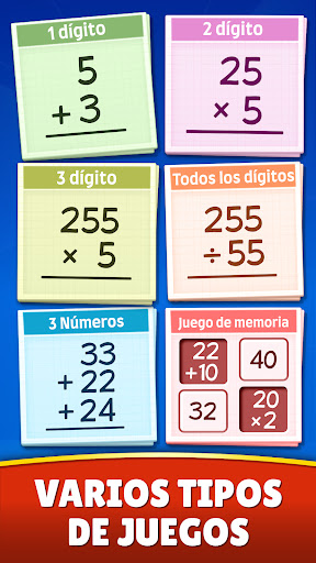 Captura de pantalla de Juegos de Matemáticas español
