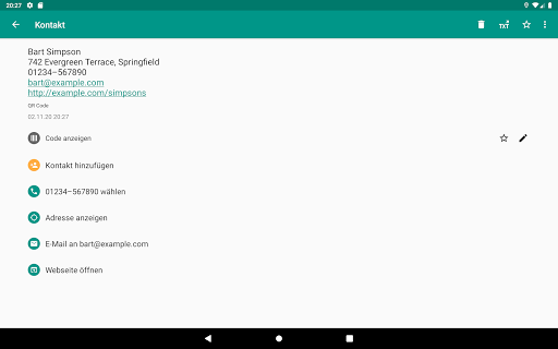 QR- & Barcode-Scanner Screenshot