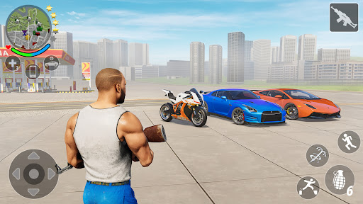Captura de pantalla de Gangster Crime City Attack 3D