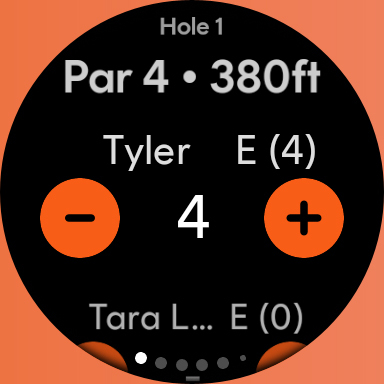 Captura de pantalla de UDisc Disc Golf