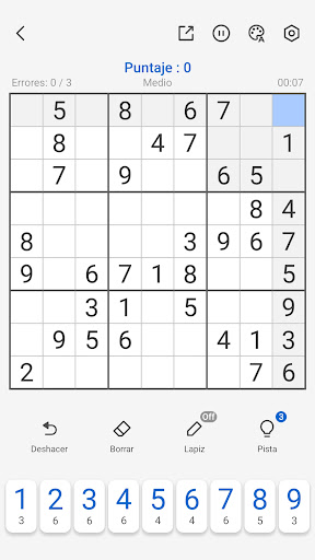 Captura de pantalla de Sudoku - Sudoku Puzzles