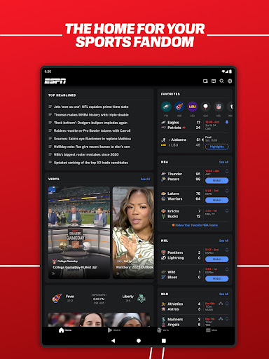 ESPN screenshot