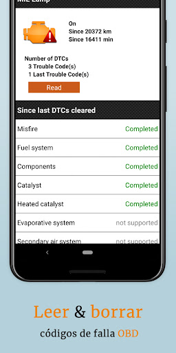 Captura de pantalla de OBD2 Car Scanner - EOBD Facile