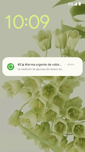 Captura de pantalla de Dexcom G6