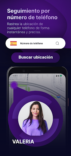 Captura de pantalla de Localizador celular por número