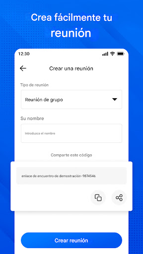 Captura de pantalla de Reunión - Videoconferencia