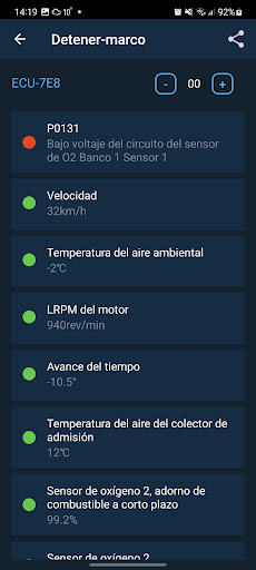 Captura de pantalla de Obd Mary - Car Scanner for ELM