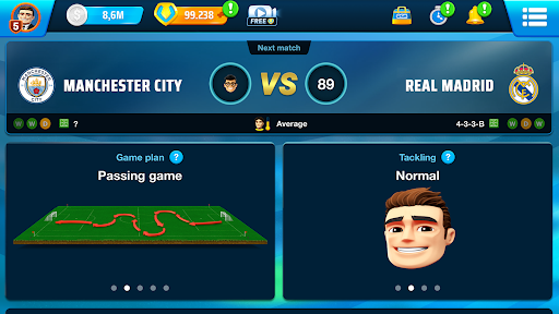 OSM 25/26 Soccer Manager Game screenshot
