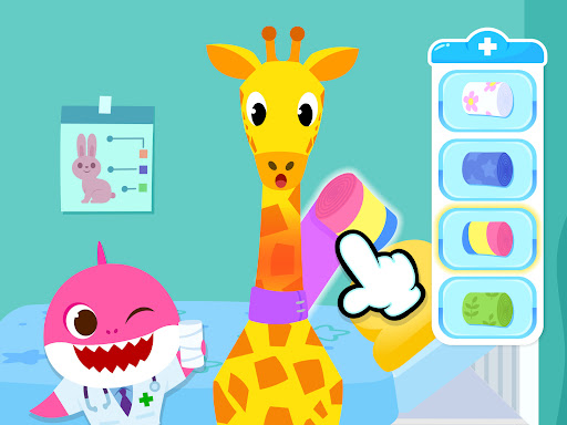 Captura de pantalla de Baby Shark Juego de Hospital