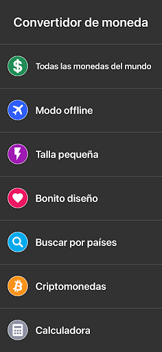 Captura de pantalla de Conversor de divisas