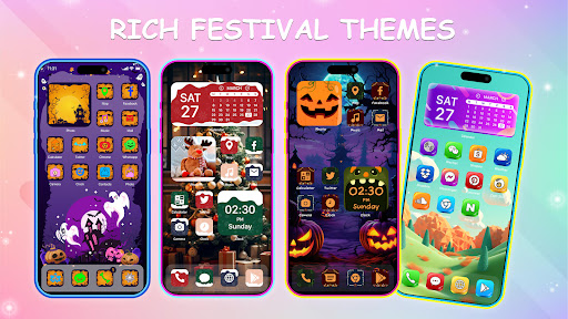 Captura de pantalla de BeautyTheme: Iconos y Widgets