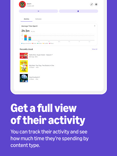 Captura de pantalla de Amazon Kids Parent Dashboard