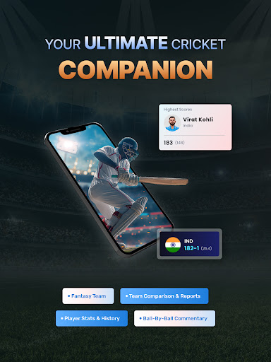 Cricket LineX: Fast Live score screenshot