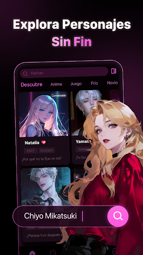 Captura de pantalla de PolyBuzz: Chatea con Amigos IA
