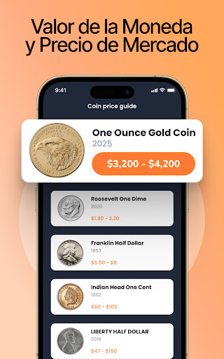 Captura de pantalla de Identificador de monedas