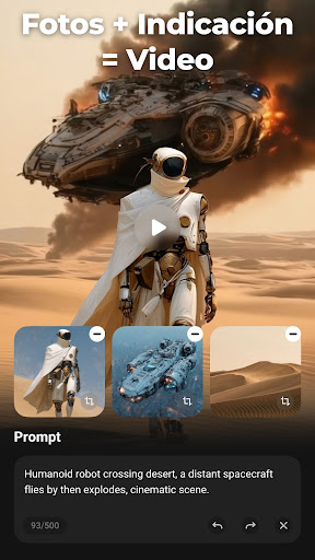 Captura de pantalla de Creador y editor de videos