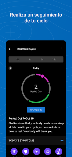Captura de pantalla de Garmin Connect™