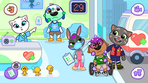 Captura de pantalla de Talking Tom & Friends: Mundo