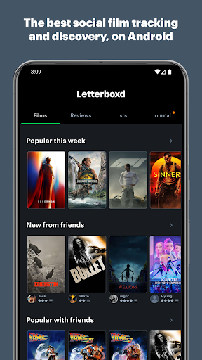 Captura de pantalla de Letterboxd
