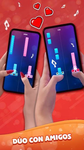 Captura de pantalla de Duet Tiles: Música Vocal Dual