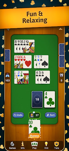 Captura de pantalla de Rummy - Classic Card Game