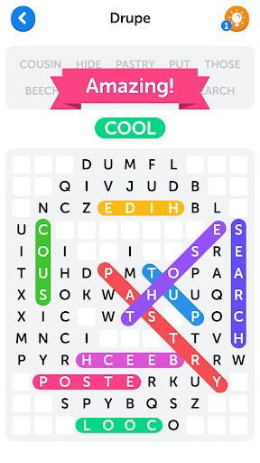 Captura de pantalla de Word Search
