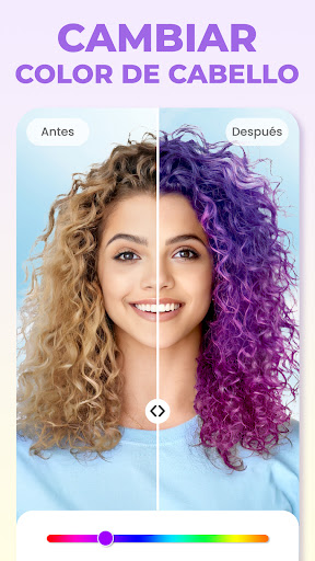 Captura de pantalla de HairApp - Corte de Cabello App