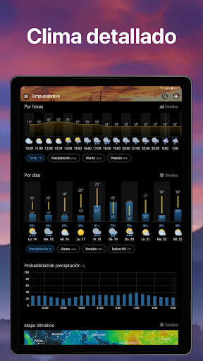 Captura de pantalla de Tiempo y widget - Weawow