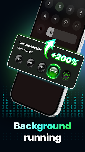 Captura de pantalla de Amplificador de volumen - alto