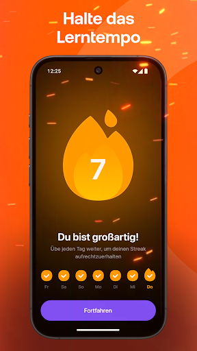 Praktika: Sprachen lernen Screenshot
