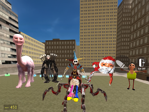 Captura de pantalla de Nextbots In Playground mod