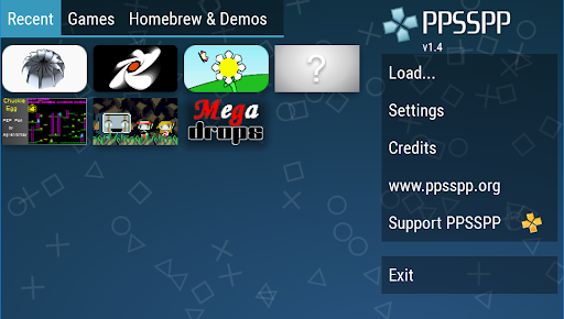 Captura de pantalla de PPSSPP - Emulador de PSP