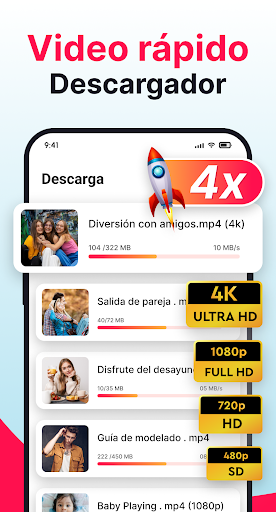 Captura de pantalla de Todos Descargador de Videos