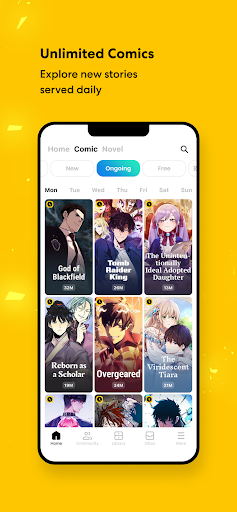 Captura de pantalla de Tapas – Comics and Novels