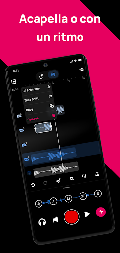 Captura de pantalla de Voloco: Estudio Vocal