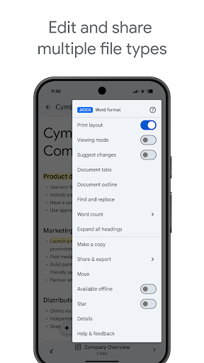 Google Docs screenshot