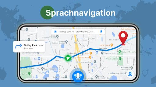 Street View Live 3D-GPS-Karte Screenshot