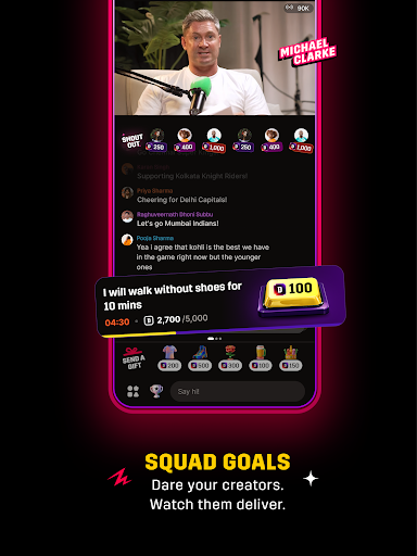 Captura de pantalla de Dream11: Sports Watch Along
