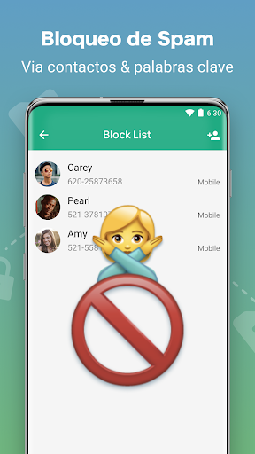Captura de pantalla de Messenger: Text Mensajes, SMS