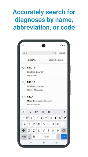 Captura de pantalla de DSM-5-TR® Diagnostic Criteria