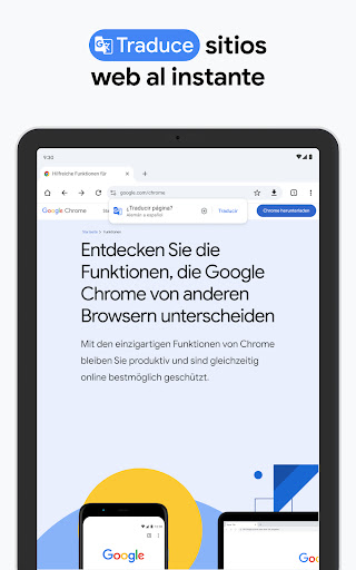 Captura de pantalla de Google Chrome
