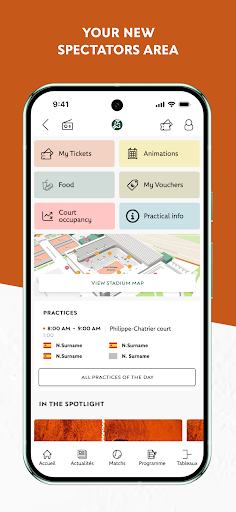 Roland-Garros Officiel Screenshot