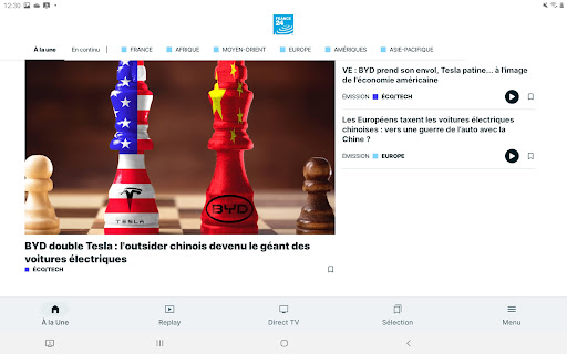 FRANCE 24 - Info et actualités Screenshot