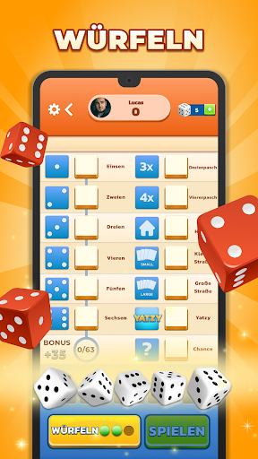 Yatzy - Würfel- & Brettspiele Screenshot