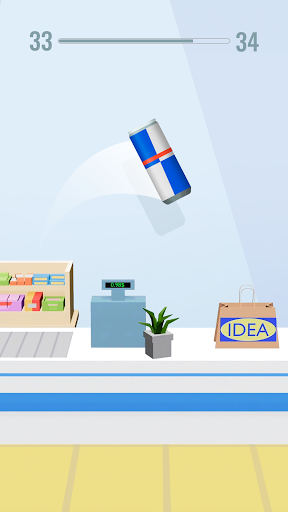 Captura de pantalla de Bottle Jump 3D