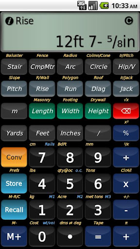 Captura de pantalla de BuildCalc