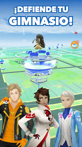 Captura de pantalla de Pokémon GO