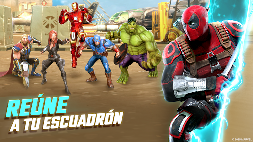 Captura de pantalla de Marvel Strike Force